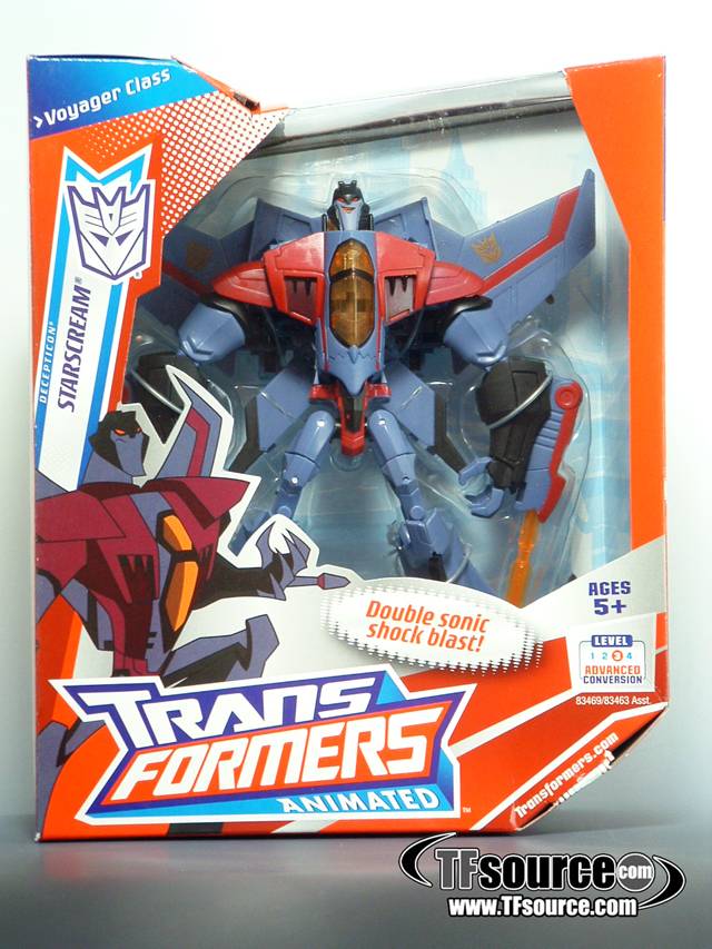Voyager Class Starscream Robot Mode  | Transformers Animated