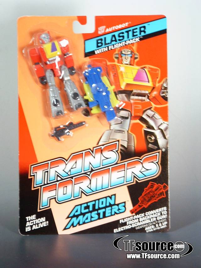 Blaster Action Masters Vintage Transformers G1