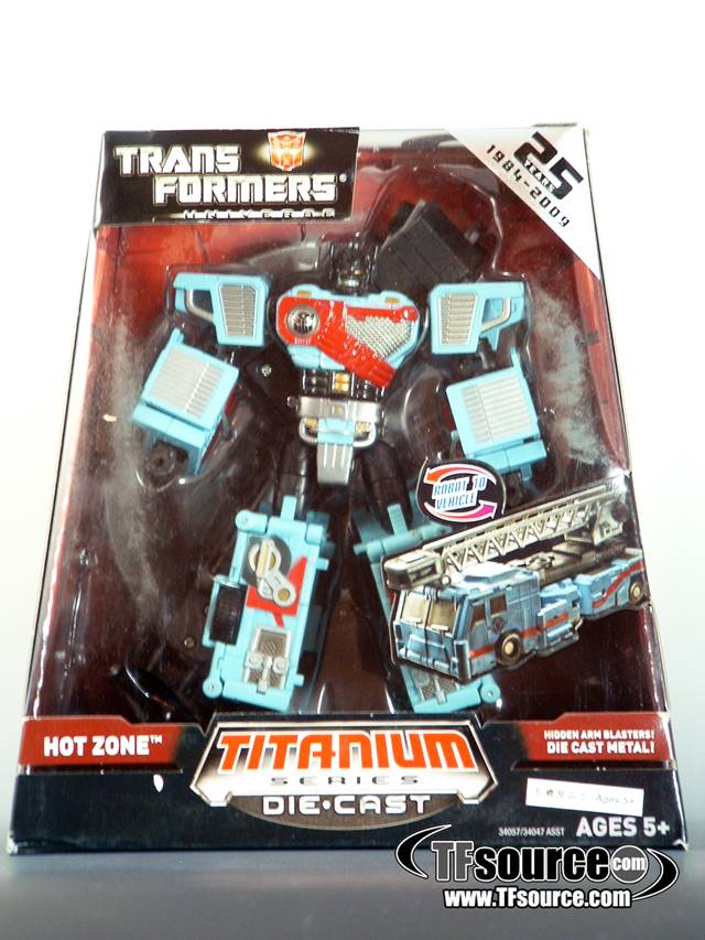 Hot Zone Exclusive 6-Inch | Transformers Titanium Cybetron Heroes