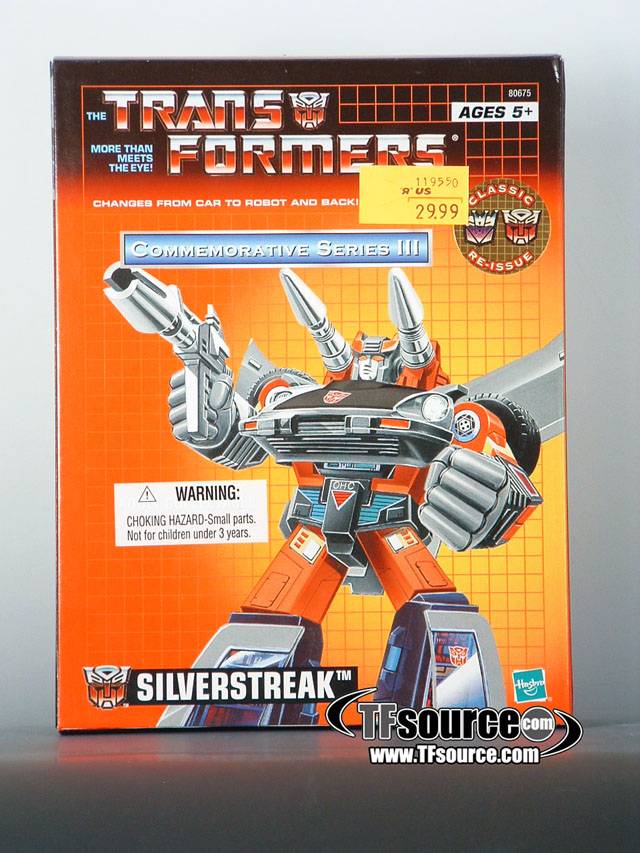 Transformers G1 Silverstreak | The Transformers Generation One Commemorative Series