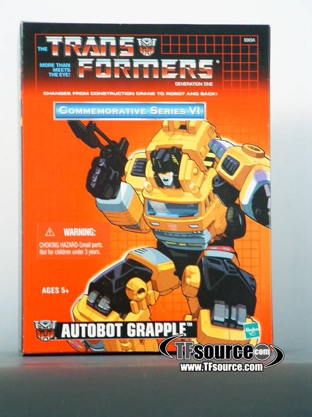 Transformers G1 Grapple | The Transformers Generation One Commemorative Series