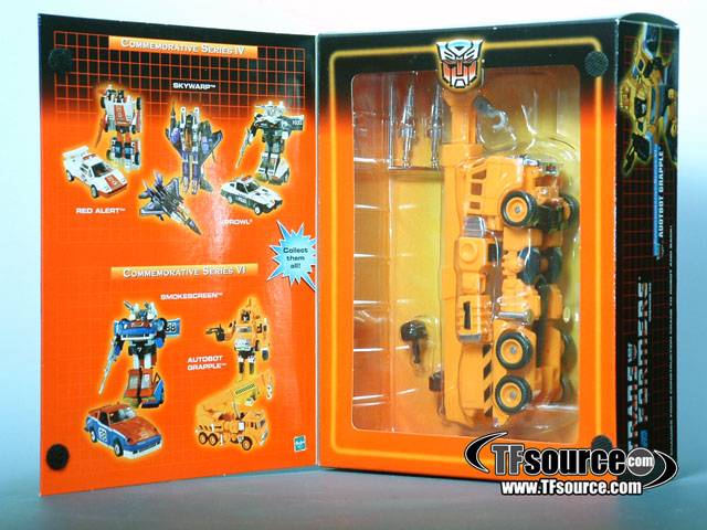 Transformers G1 Grapple | The Transformers Generation One Commemorative Series