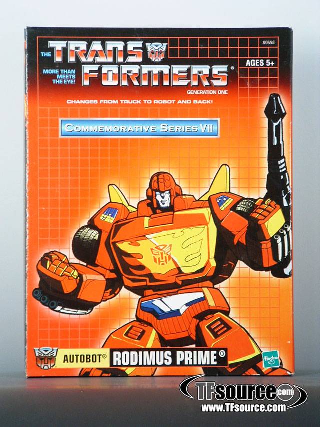 Transformers G1 Rodimus Prime | The Transformers Generation One Commemorative Series