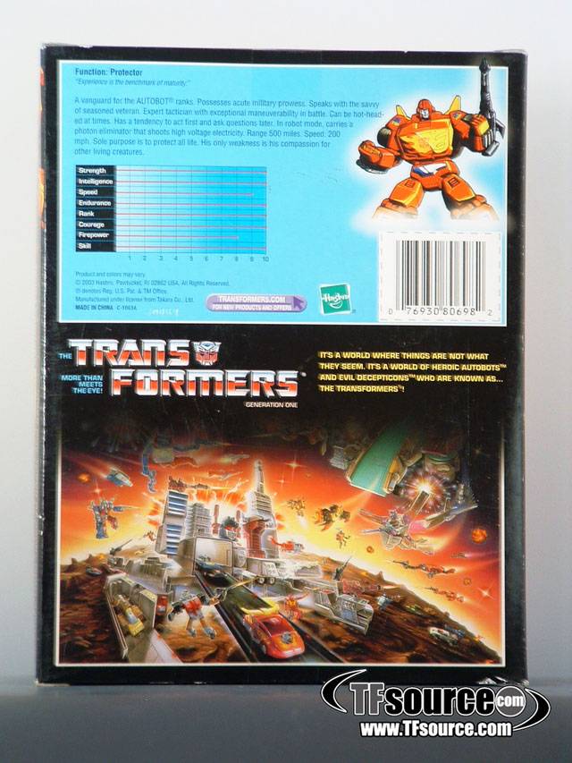 Transformers G1 Rodimus Prime | The Transformers Generation One Commemorative Series
