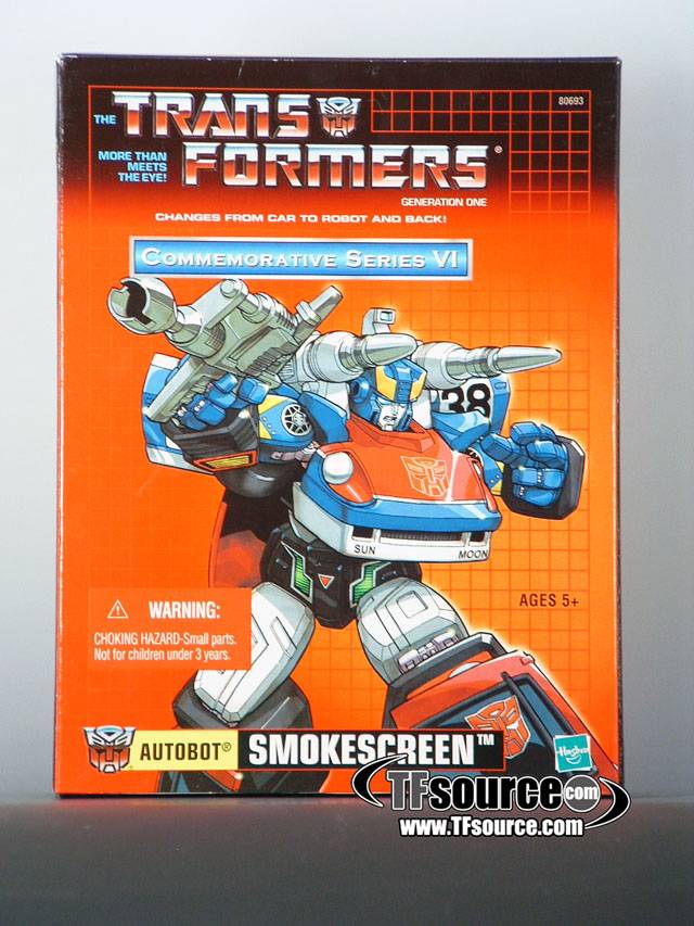 Transformers G1 Smokescreen | The Transformers Generation One Commemorative Series