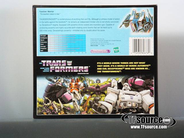 Transformers G1 Thundercracker | The Transformers Generation One Commemorative Series