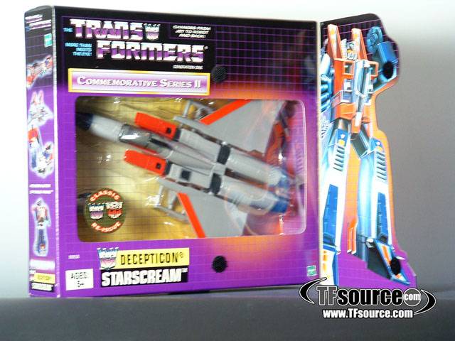 Transformers G1 Starscream | The Transformers Generation One Commemorative Series