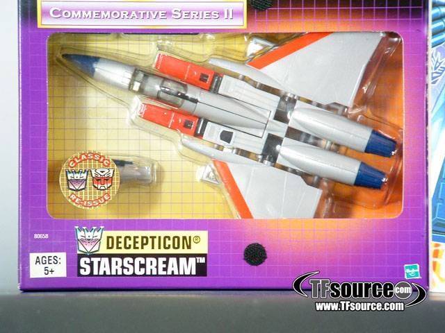 Transformers G1 Starscream | The Transformers Generation One Commemorative Series