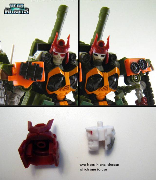 Blood the Dark Warrior Upgrade Kit | Headrobots