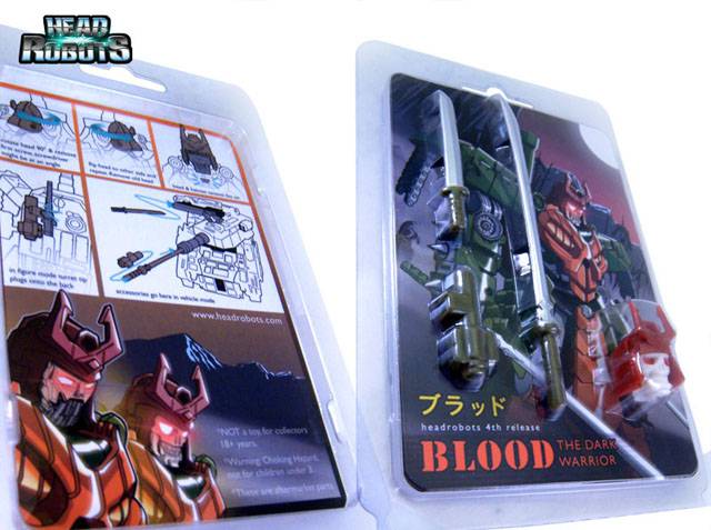Blood the Dark Warrior Upgrade Kit | Headrobots