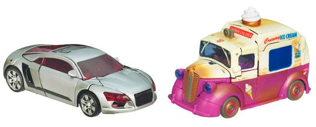 High-Speed Spy Battle Exclusive Skids and Mudflap vs Sideways Deluxe Class | Transformers Hunt for the Decepticons HFTD