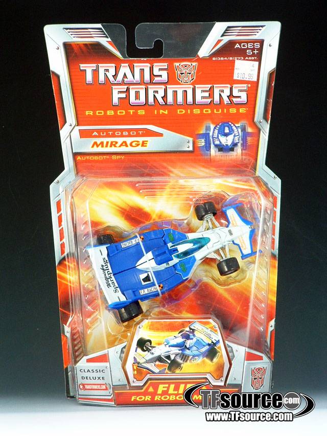 Deluxe Class Mirage | Transformers Classics Robots In Disguise