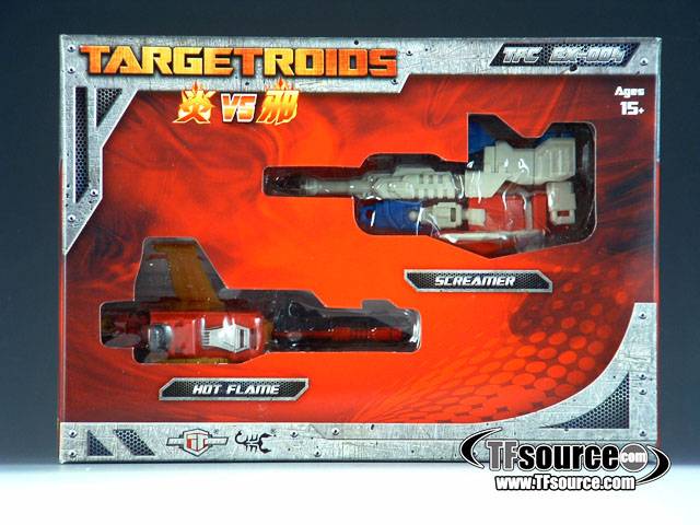 EX-004 Targetroids Hot Flame vs. Screamer | TFC Toys