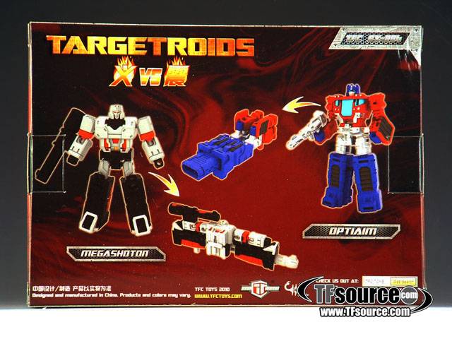 EX-004 Targetroids Optiaim vs. Megashoton | TFC Toys