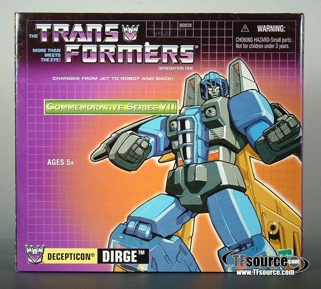 Transformers G1 Dirge | The Transformers Generation One Commemorative Series