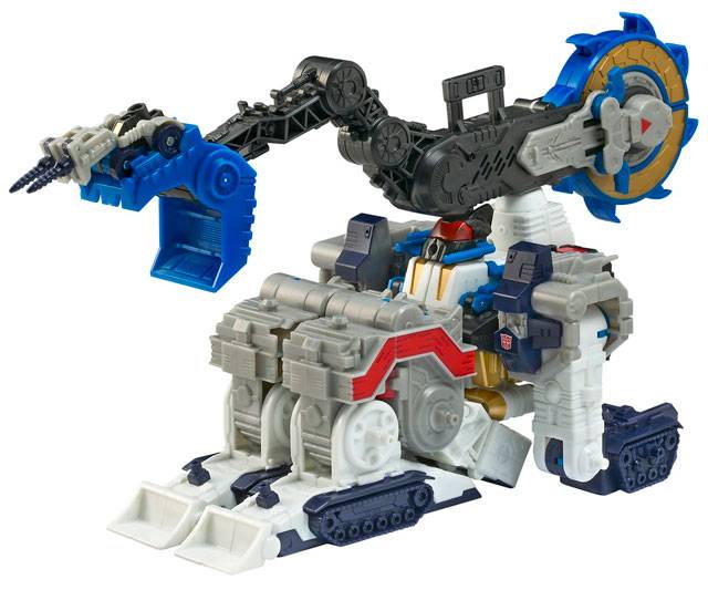 Metroplex with Drill Bit Leader Class | Transformers Cybertron