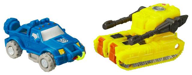 Payload vs Ascentor Mini-con | Transformers Cybertron