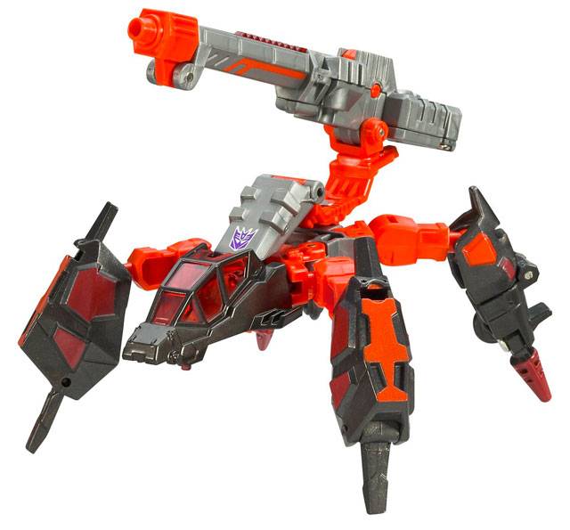 Scrapmetal Red Version Scout Class | Transformers Cybertron