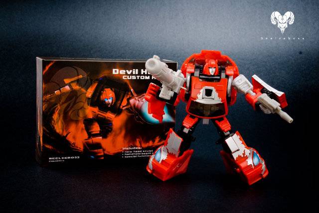 Devil Horns Cliffjumper Upgrade Kit | Studio Beelzeboss