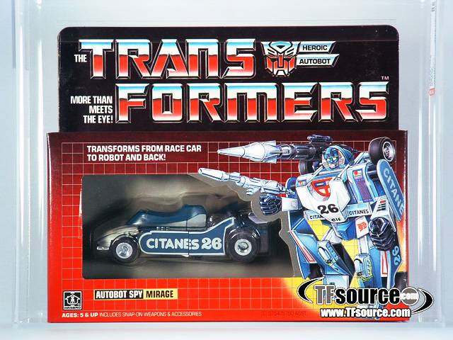 Mirage AFA 85 G1 Car Vintage Transformers G1