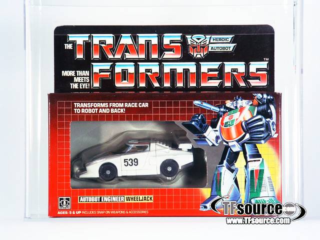 Wheeljack AFA 85 G1 Car Vintage Transformers G1