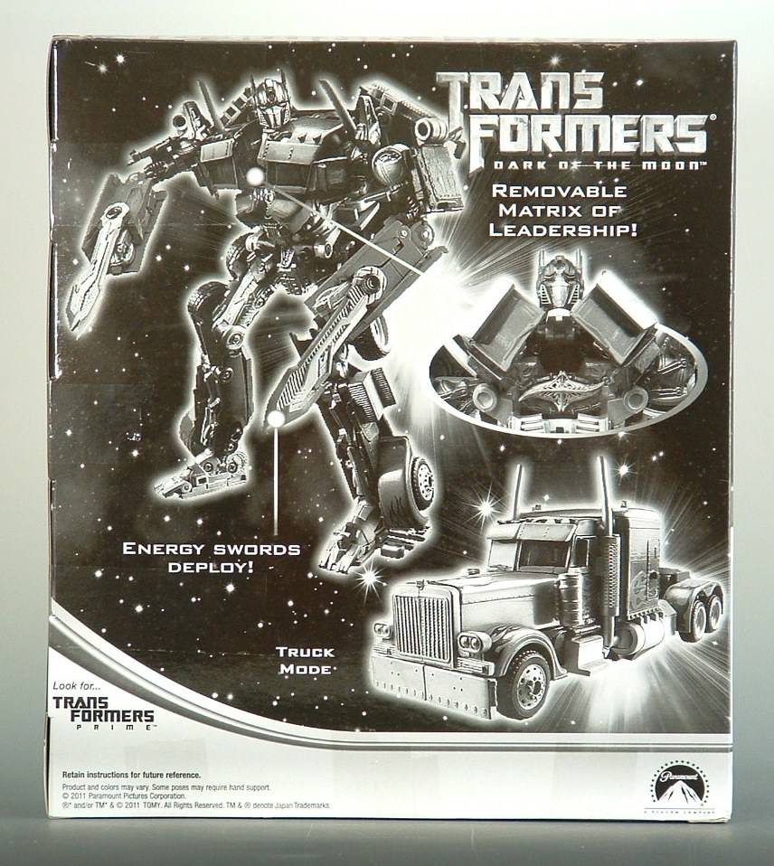 Leader Class Battle Blades Optimus Prime Dark Side Version | Transformers 3 Dark of the Moon DOTM