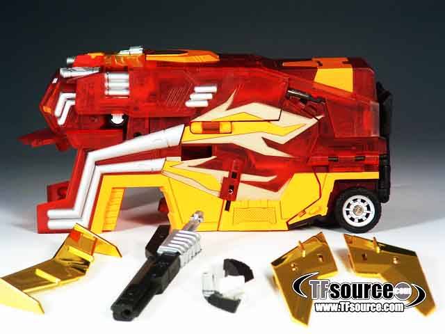 TFX-04C Clear Protector Trailer Armor Upgrade Kit Limited Edition | Fansproject Parallax