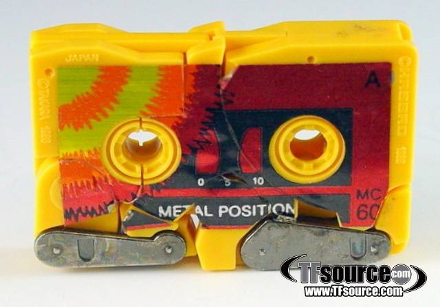 Steeljaw with Gold Weapons Cassette Vintage Transformers G1