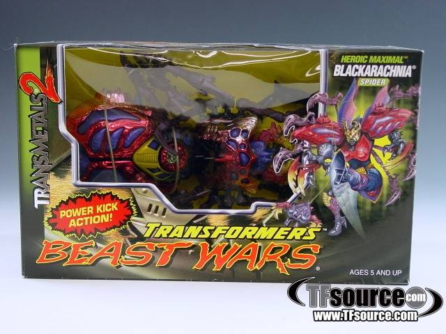 Blackarachnia Mega Class | Transformers Beast Wars Transmetals 2