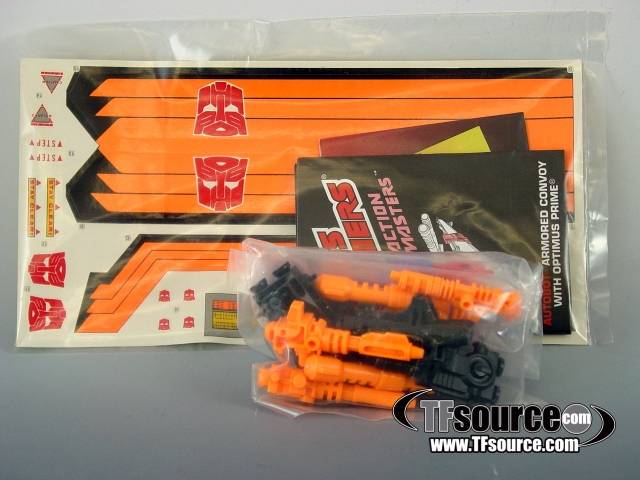 Optimus Prime Action Masters Vintage Transformers G1