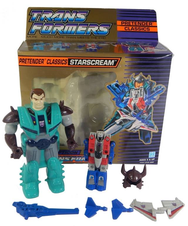 Starscream Pretender Vintage Transformers G1