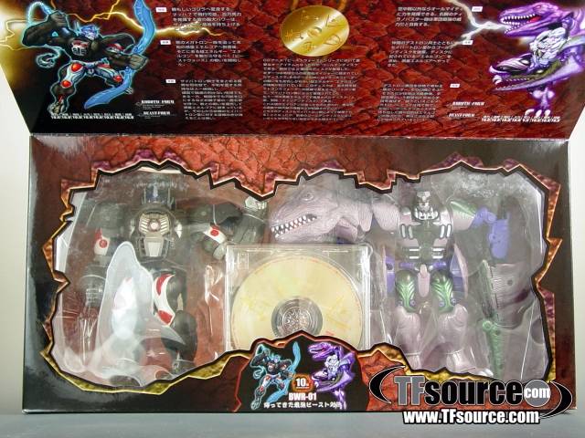 BWR-01 Convoy and Megatron Beast Wars Reborn Set | Transformers Beast Wars
