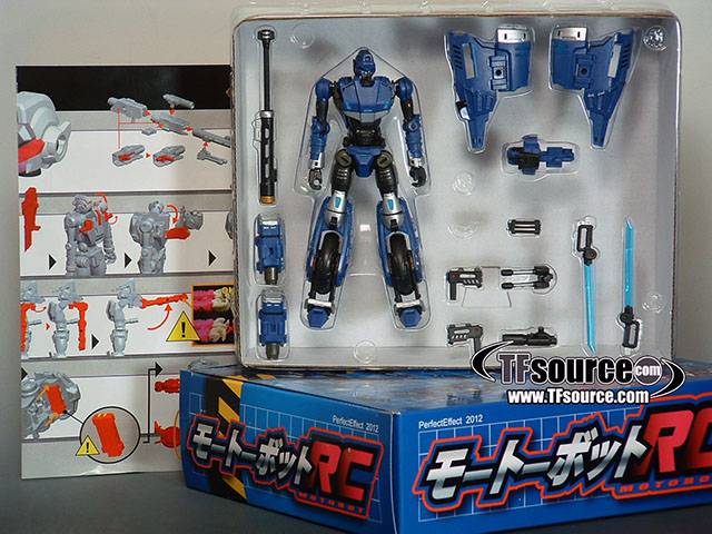 PE-DX01B RC Motorcycle Blue Version | Perfect Effect