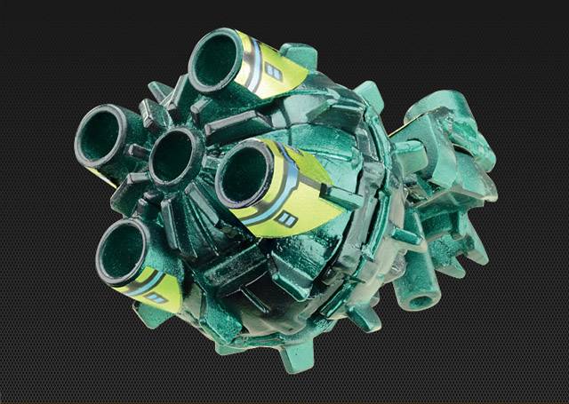 AM-10 Bulkhead | Japanese Transformers Prime Arms Micron