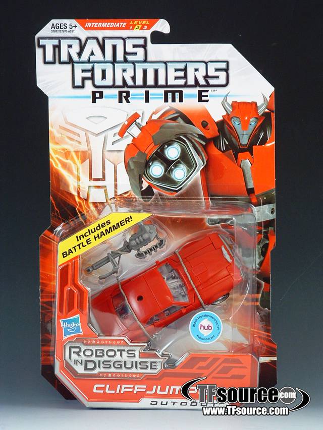 Cliffjumper Deluxe Class | Transformers Prime Robots in Disguise