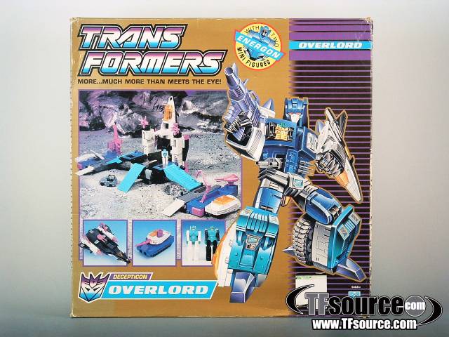 Overlord Godmasters Vintage Transformers G1