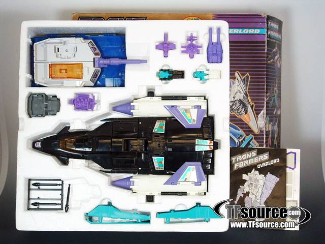 Overlord Godmasters Vintage Transformers G1