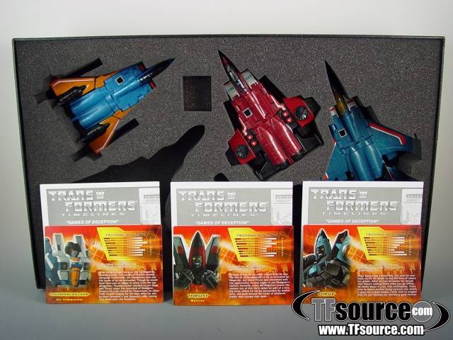 Seeker Jets Set of 3 Botcon Exclusive | Transformers Convention Botcon 2007