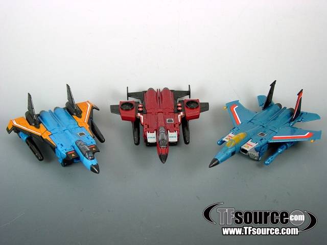 Seeker Jets Set of 3 Botcon Exclusive | Transformers Convention Botcon 2007