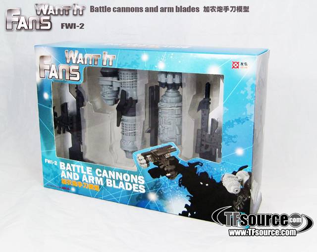 FWI-2 Battle Cannons and Arm Blades Upgrade Kit | Fans Want It | Upgrade Kit