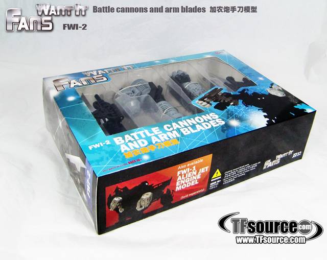 FWI-2 Battle Cannons and Arm Blades Upgrade Kit | Fans Want It | Upgrade Kit