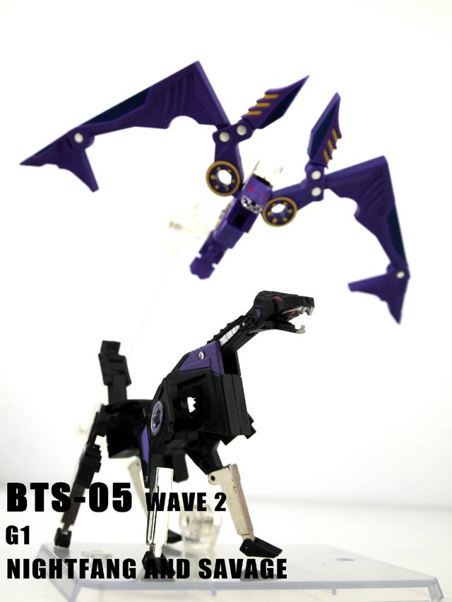 BTS-05 Nightfang and Savage | BTS Toy
