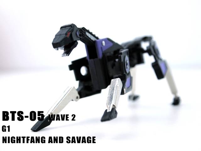 BTS-05 Nightfang and Savage | BTS Toy