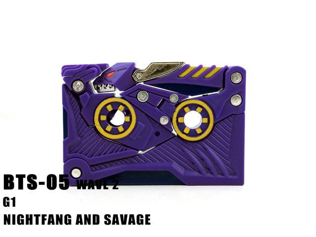 BTS-05 Nightfang and Savage | BTS Toy