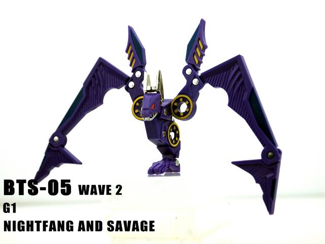 BTS-05 Nightfang and Savage | BTS Toy