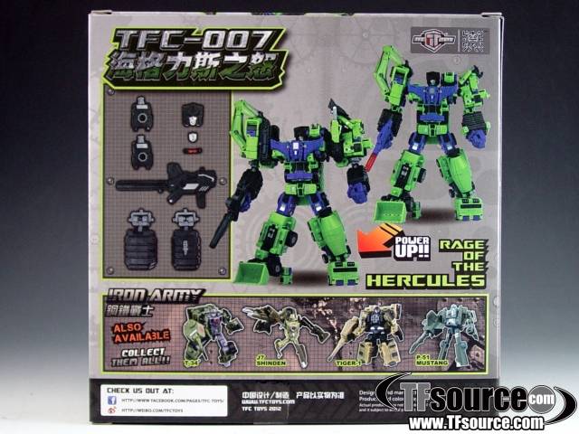 TFC-007 Rage of Hercules Upgrade Kit | TFC Toys