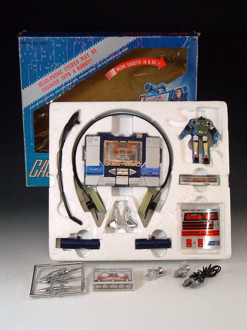 Cassette Man Transformers G1 | Transformers Generation One