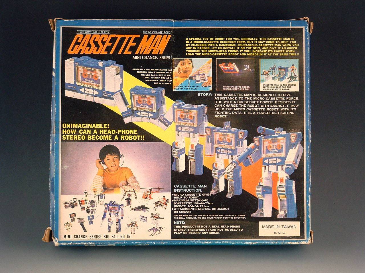 Cassette Man Transformers G1 | Transformers Generation One