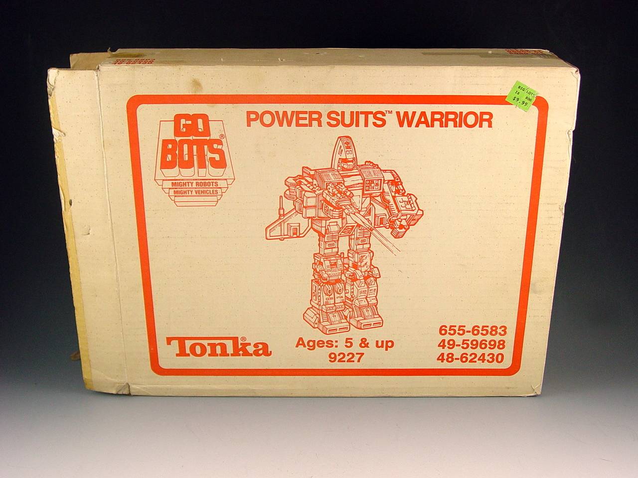 GoBots - Power Warrior Courageous - MIB - Near Complete