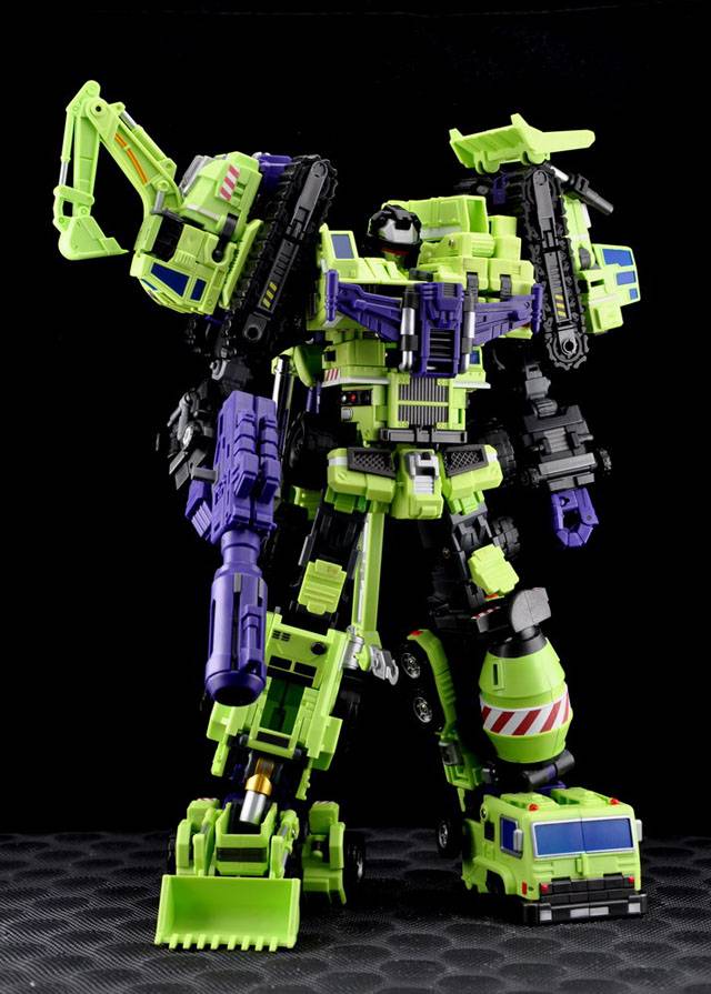 Green Giant Type 61 Combiner Set of 6 | MakeToys | Mtcombiner